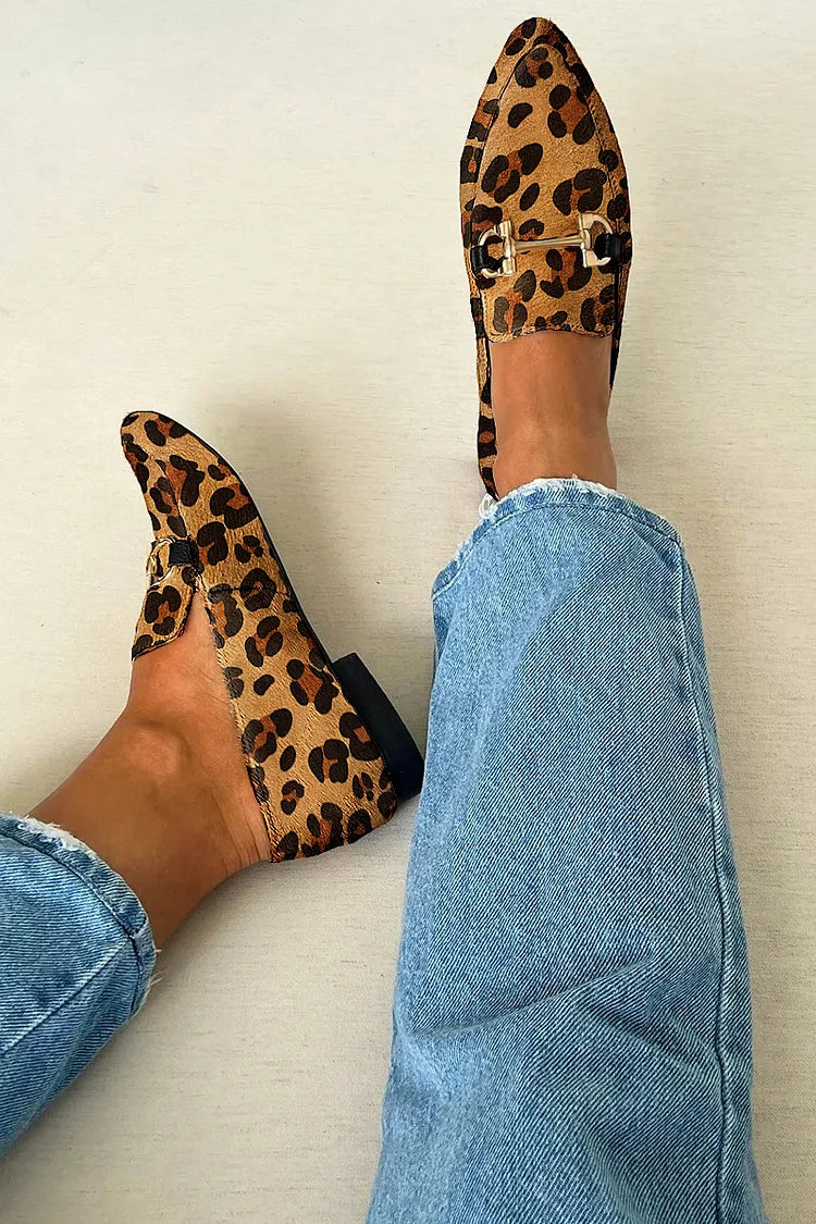 Elena | Loafer with Metallic Accents