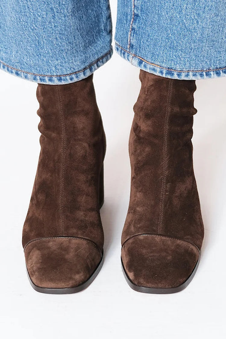 Anouk | Refined Leather Ankle Boots