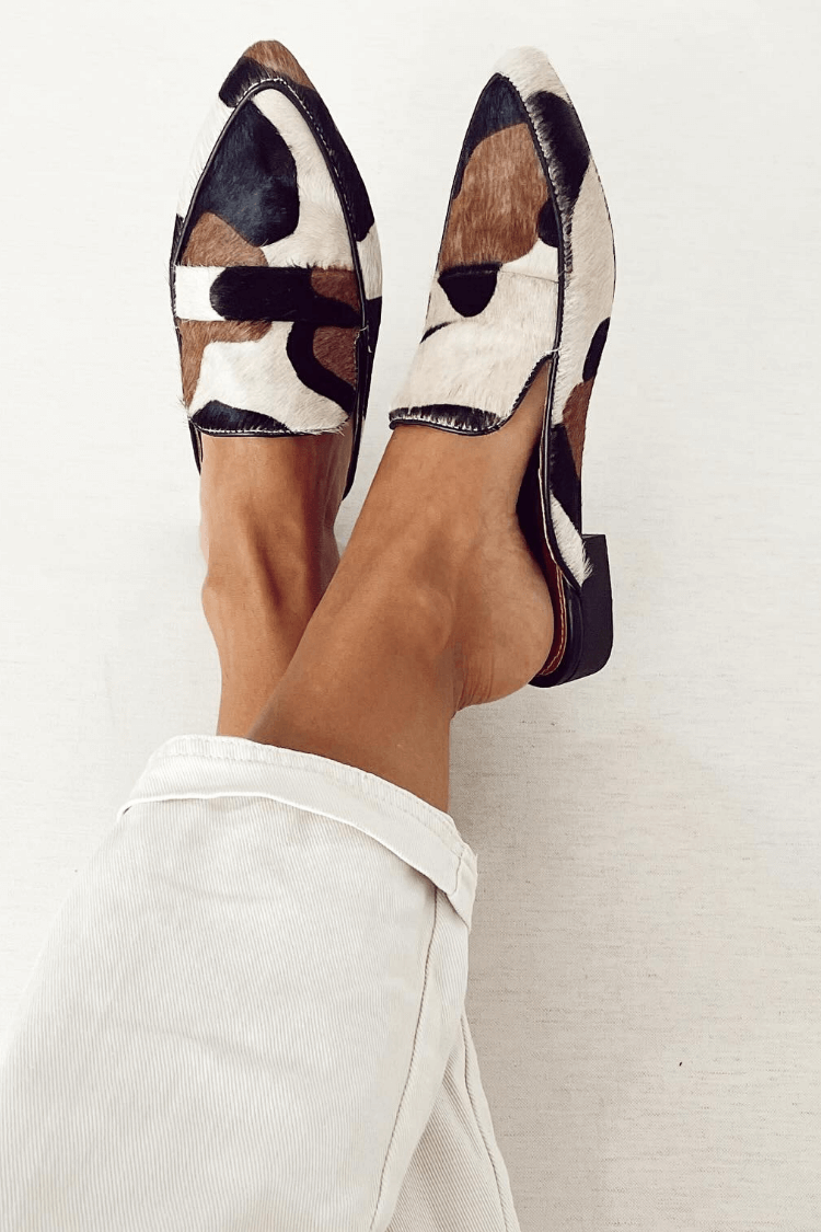Bianca | Abstract Pattern Loafers