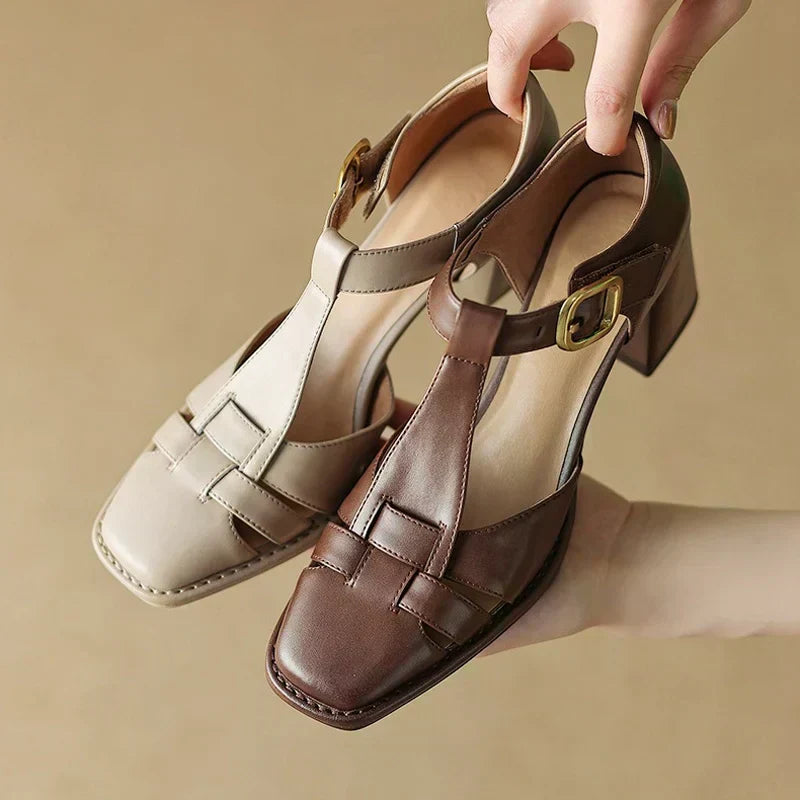 Amara | Square Toe Summer Sandals