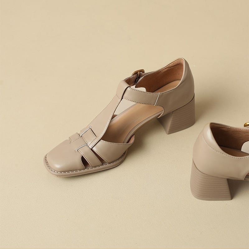 Amara | Square Toe Summer Sandals