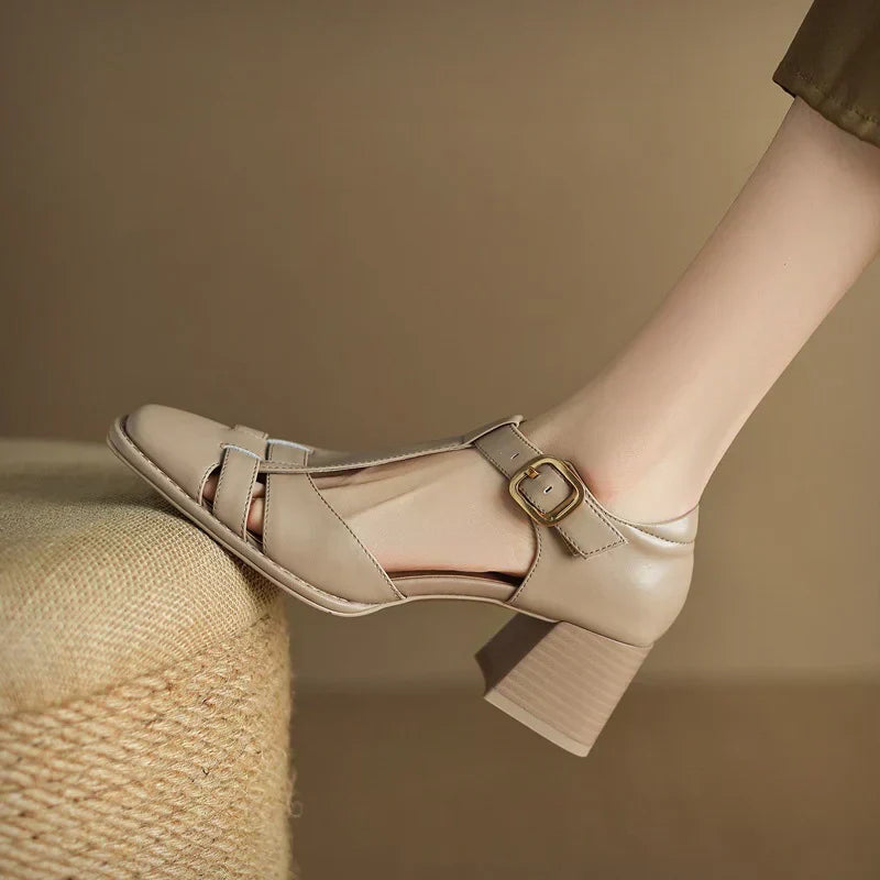 Amara | Square Toe Summer Sandals