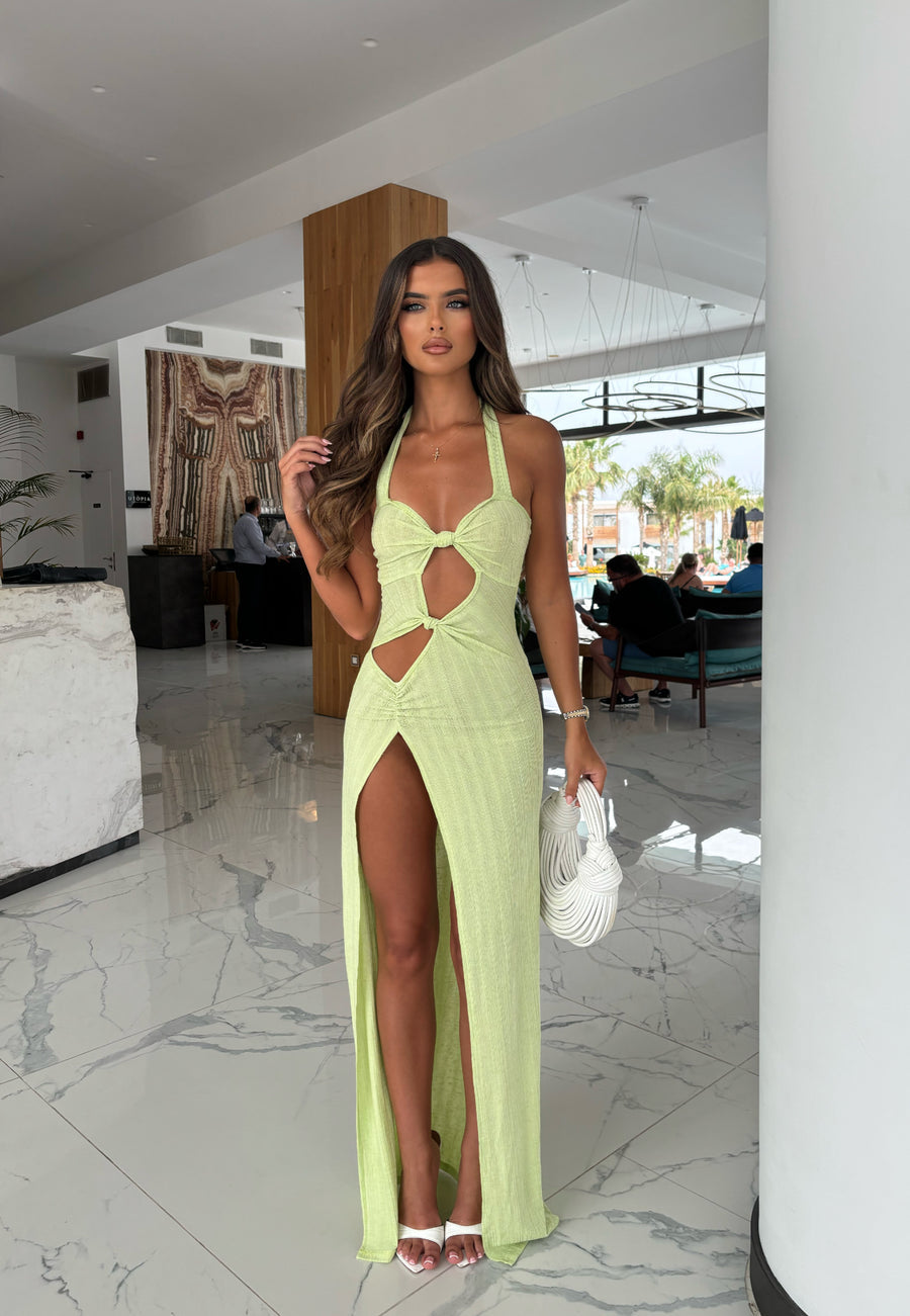 Halina | Elegant Cut-Out Dress