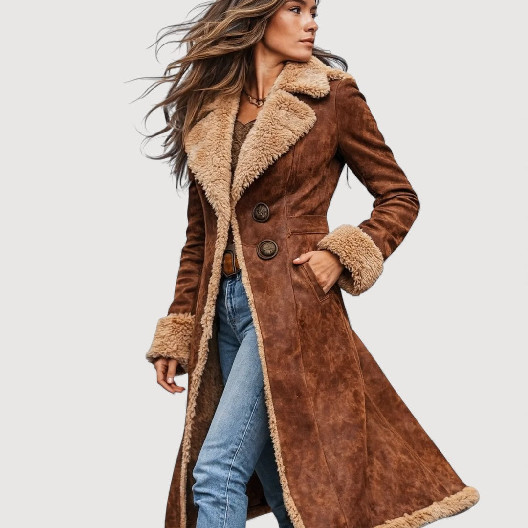 Ariana | Luxurious Shearling Coat