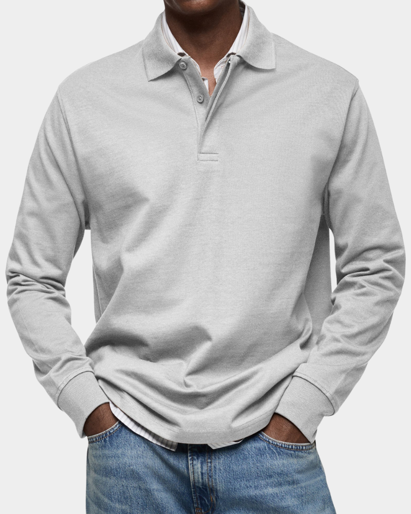 Wilson | Langarm-Poloshirt