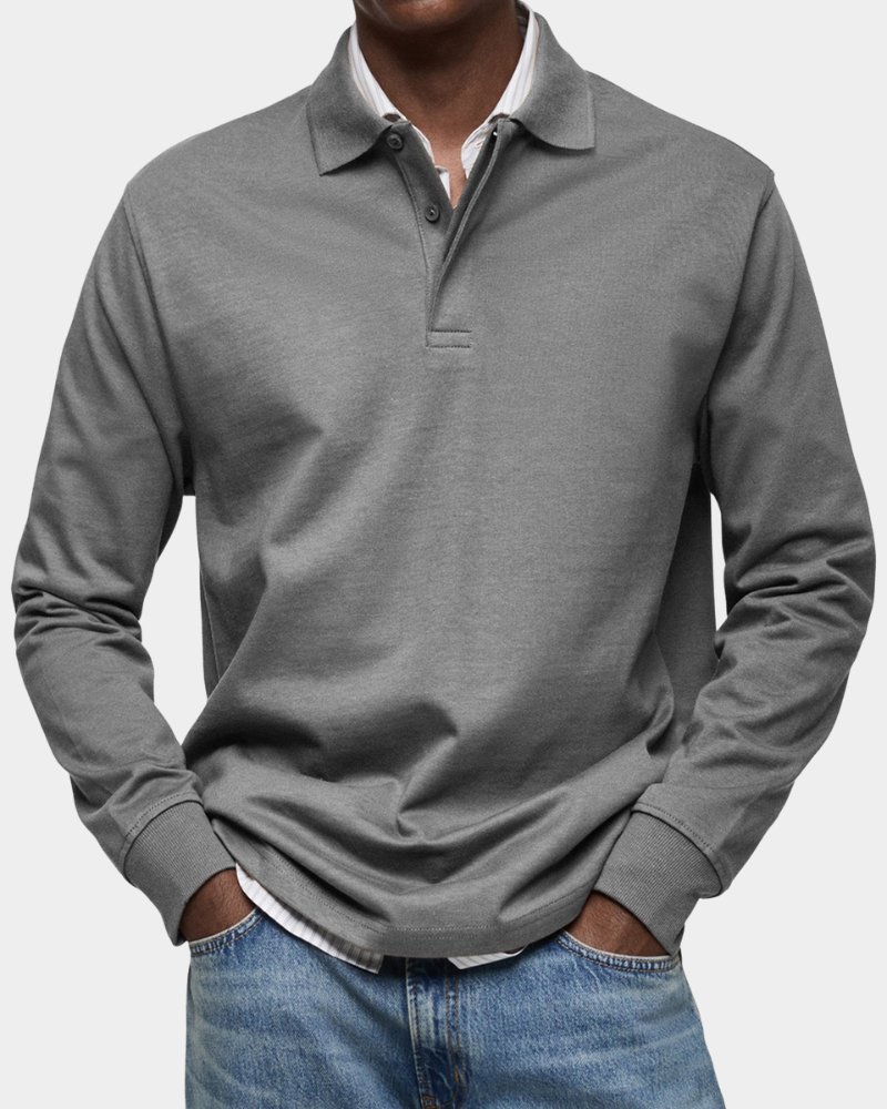 Wilson | Langarm-Poloshirt