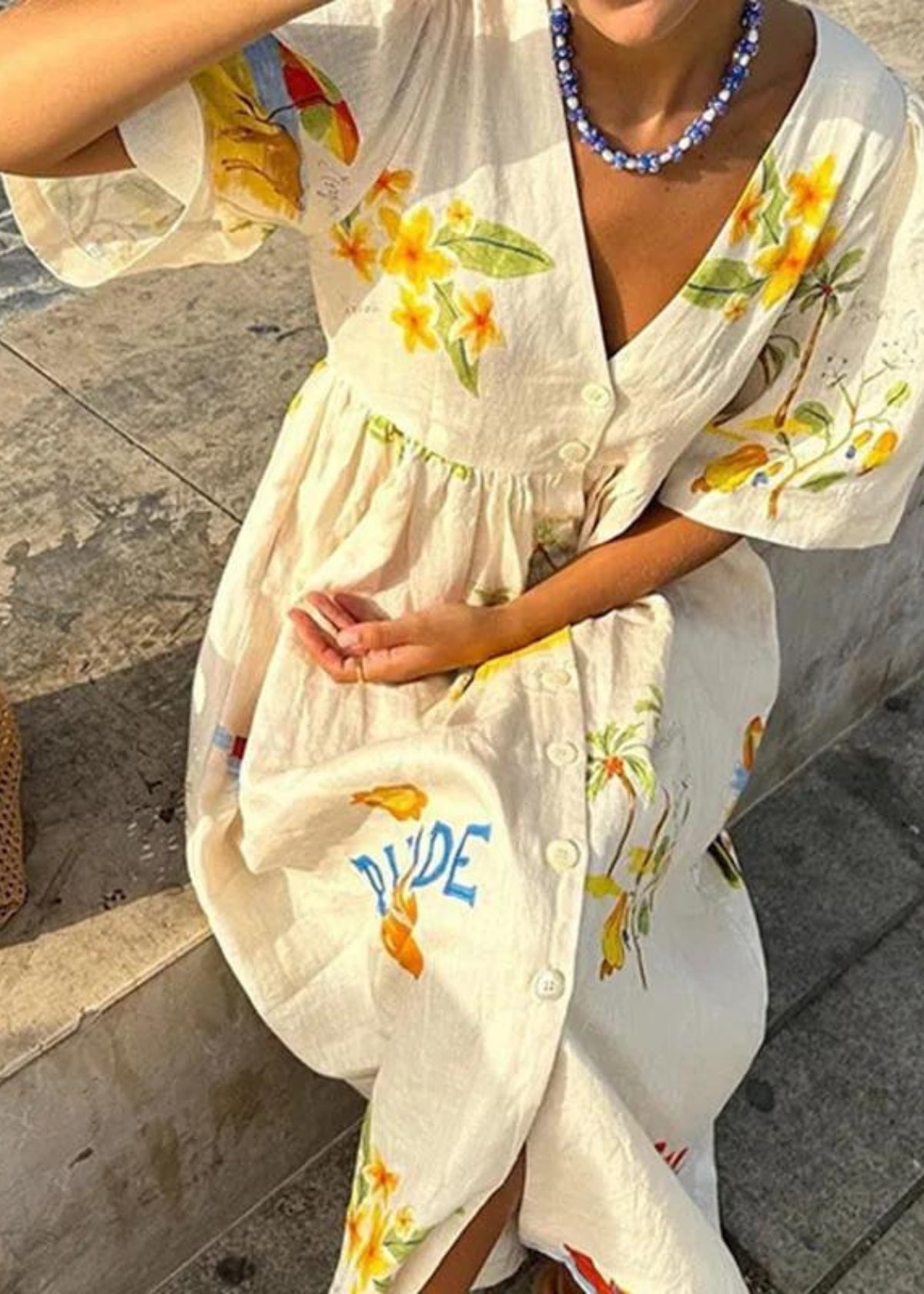 Elena | Effortless Mediterranean Dress