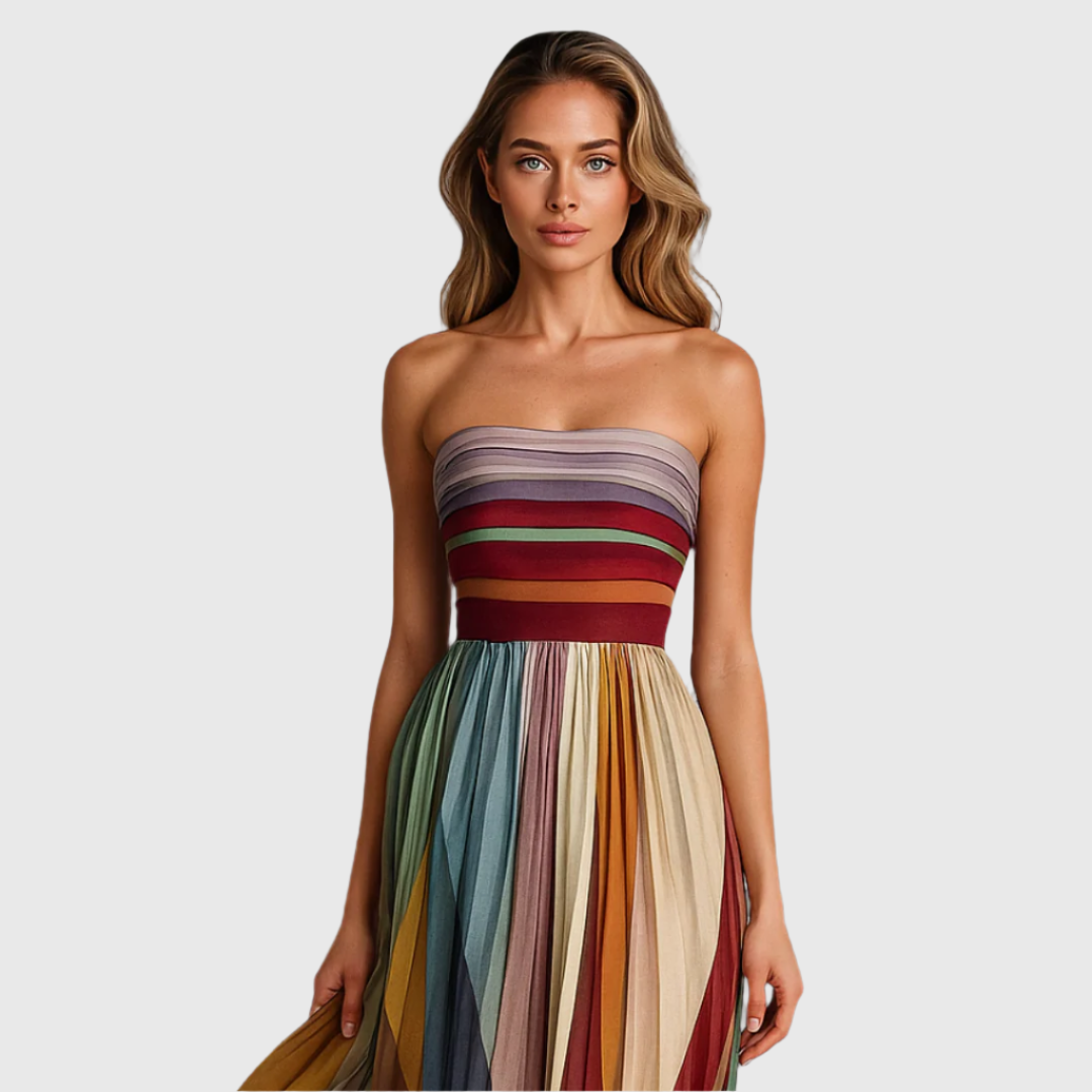 Nora | Vibrant Sleeveless Dress