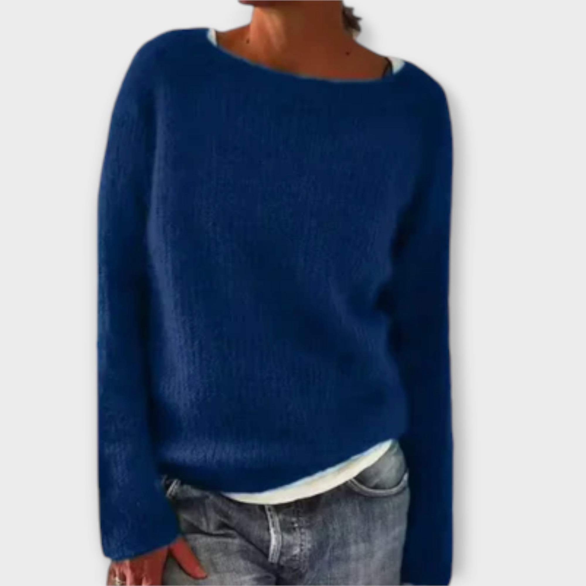 Renee | Solid Knit Sweater