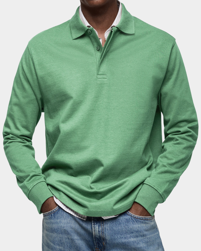 Wilson | Langarm-Poloshirt