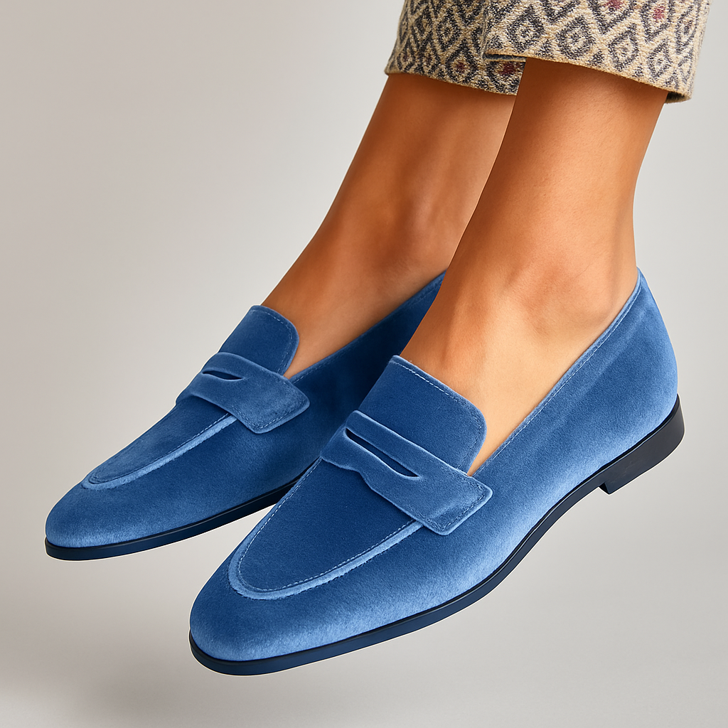 Livia | Luxe Suede Loafers
