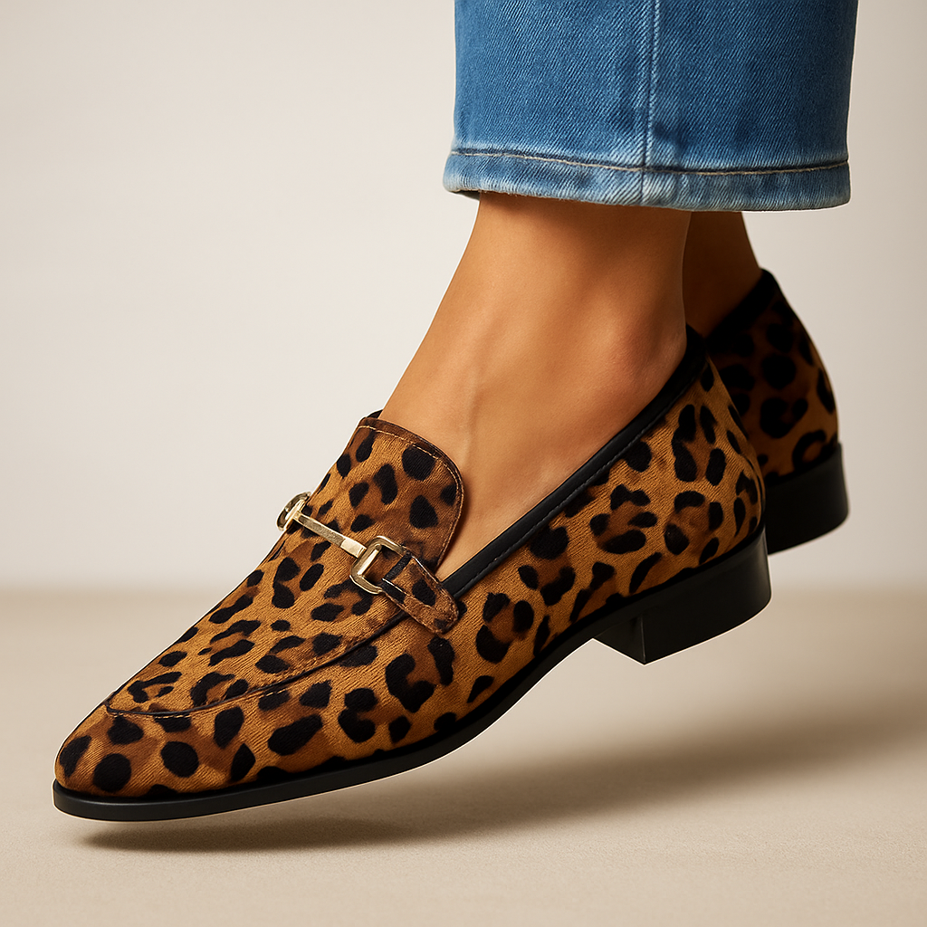 Rhea | Leather Wild Loafers