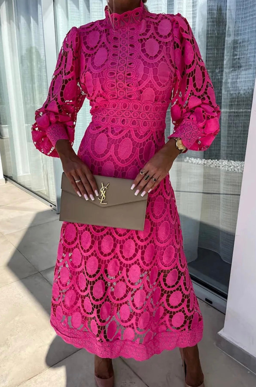 Amara | Exquisite Lace Sheath Dress