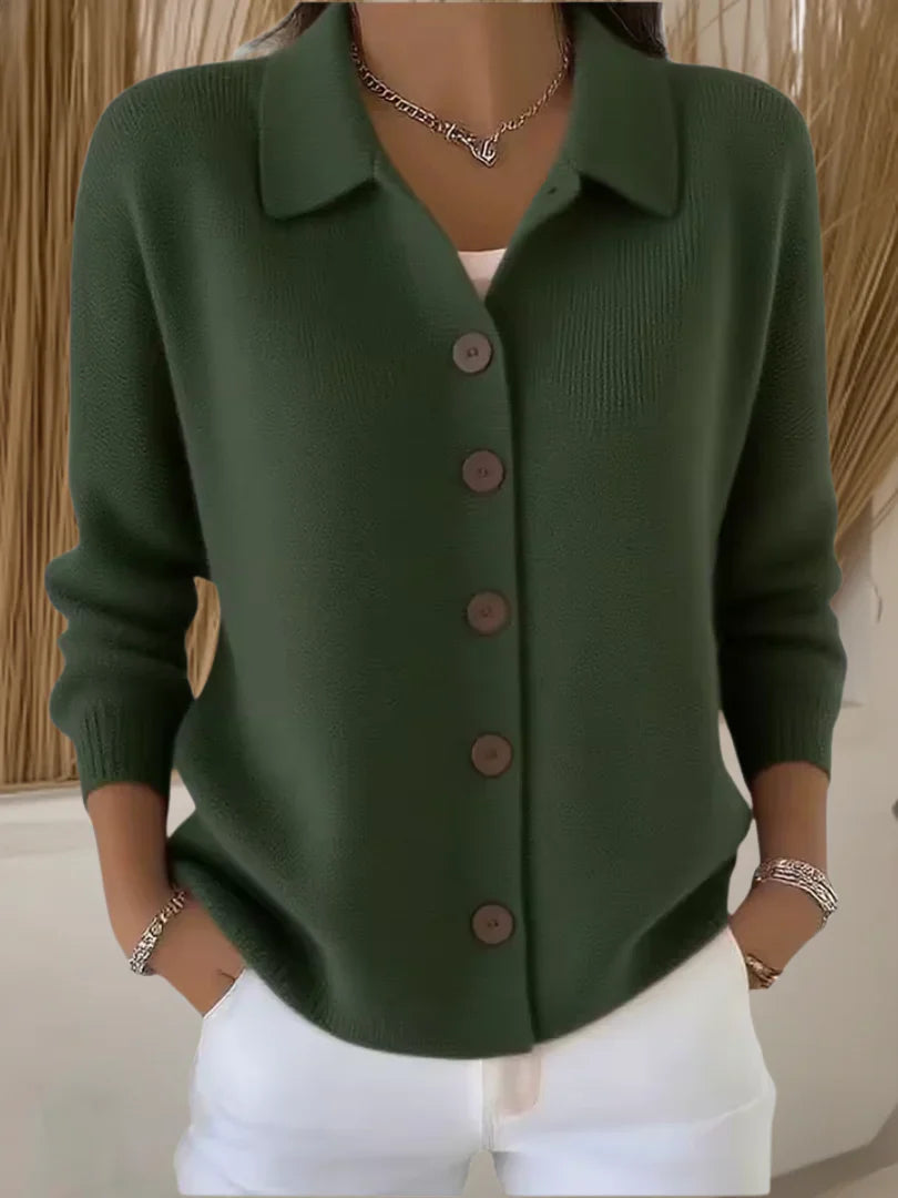 Yalina | Elegant Button-Up Blouse