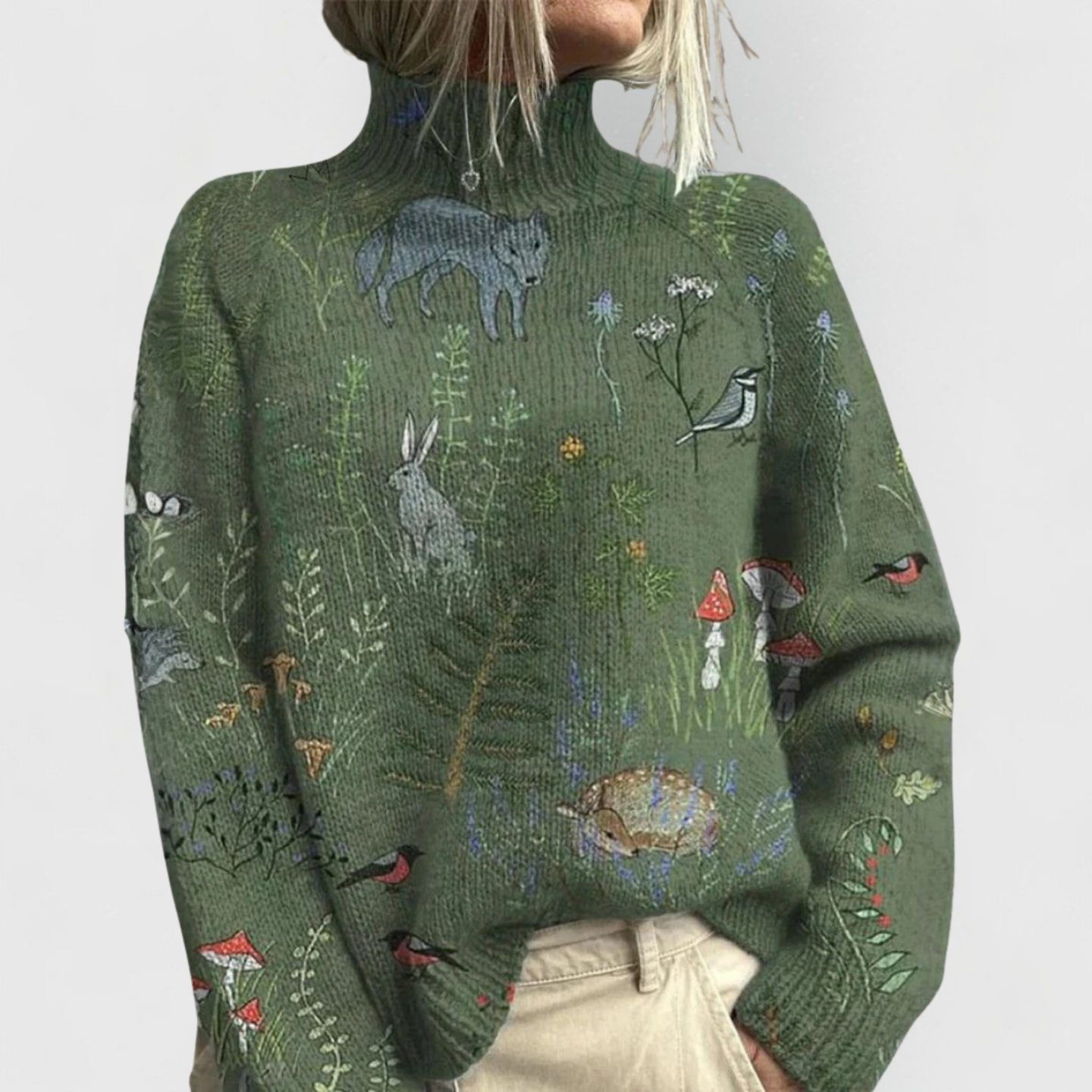 Livia | Elegant Cashmere Turtleneck