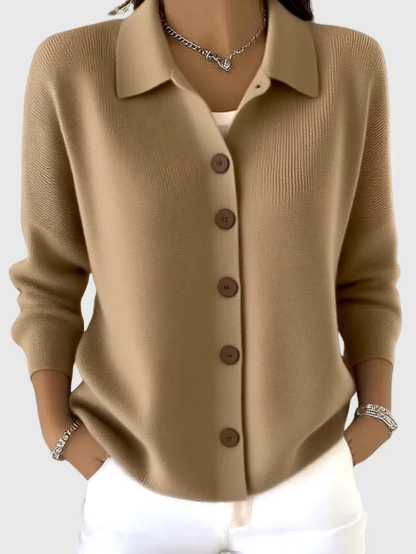 Yalina | Elegant Button-Up Blouse