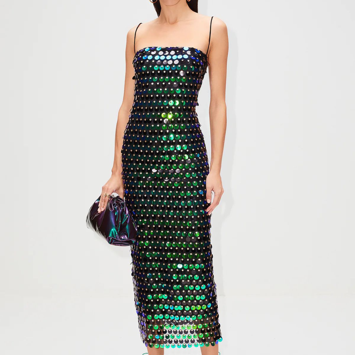 Juliet | Elegant Sequined Midi Dress