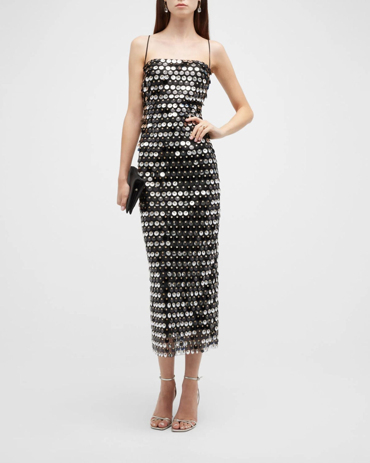 Juliet | Elegant Sequined Midi Dress