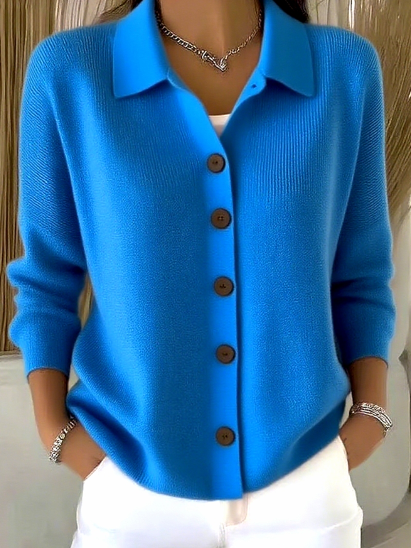 Yalina | Elegant Button-Up Blouse