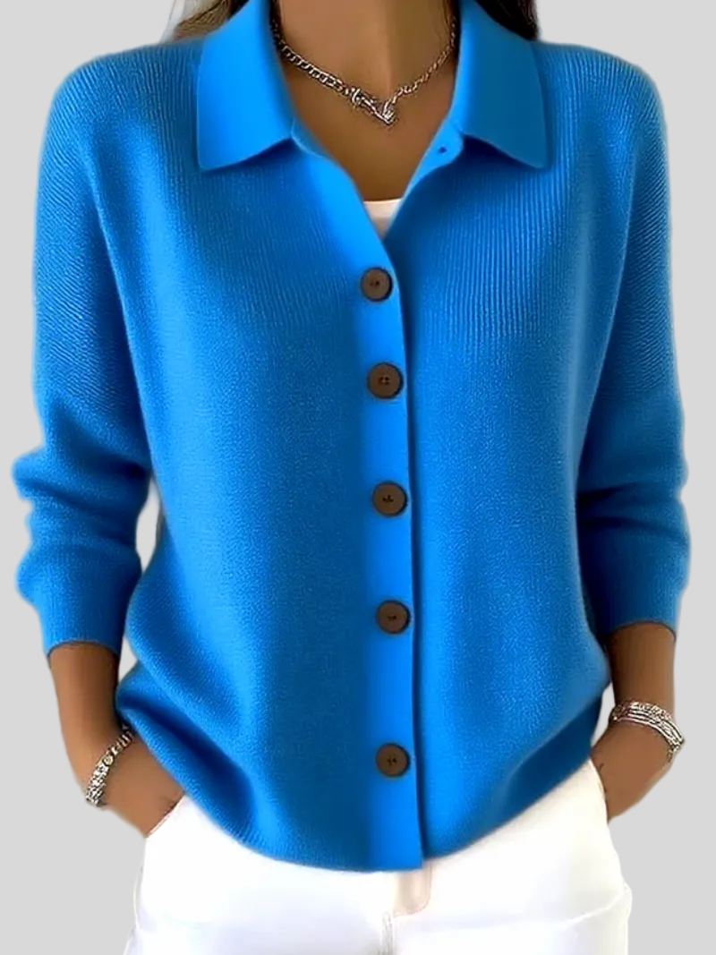 Yalina | Elegant Button-Up Blouse