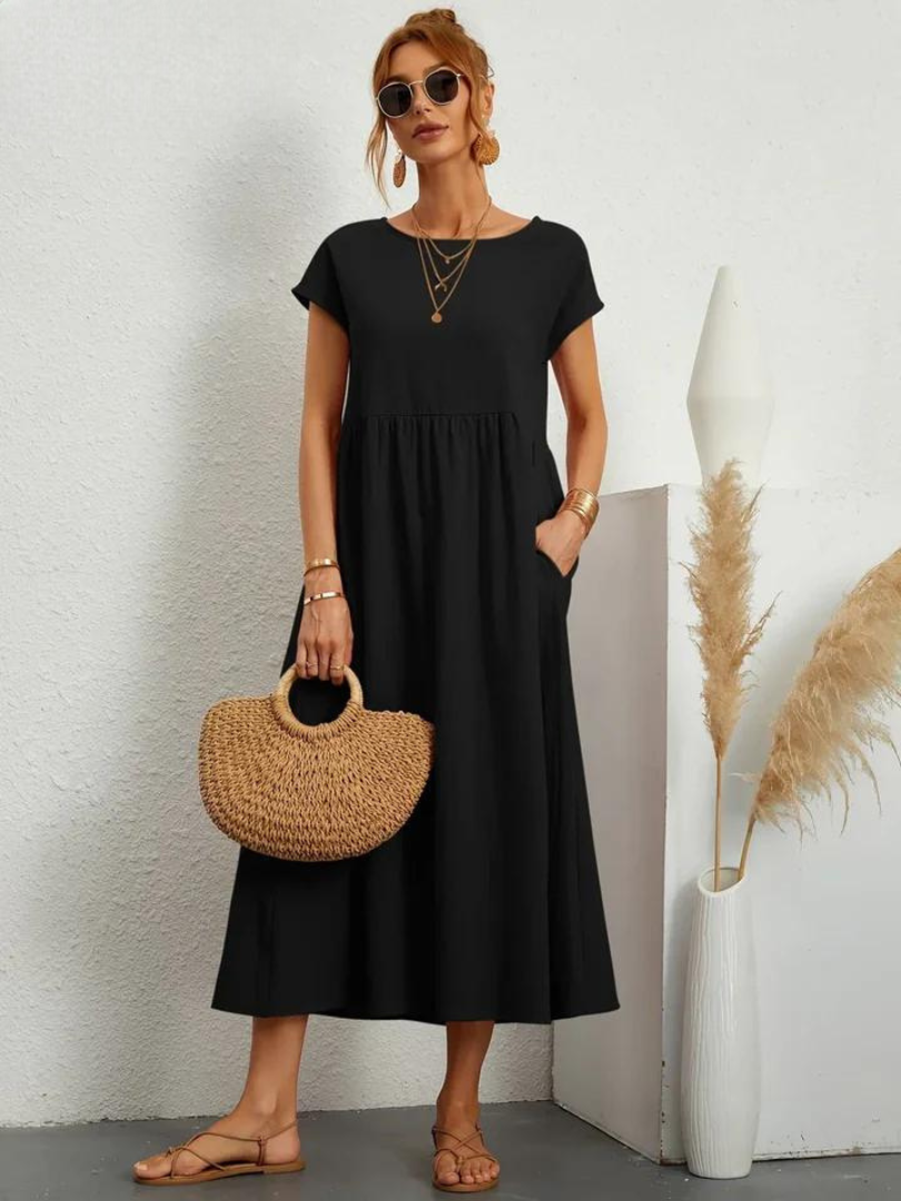 Charlene | Effortless Linen Dress