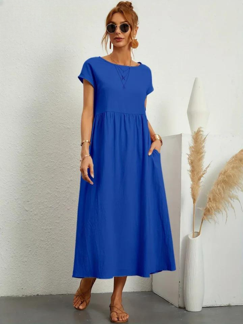 Charlene | Effortless Linen Dress