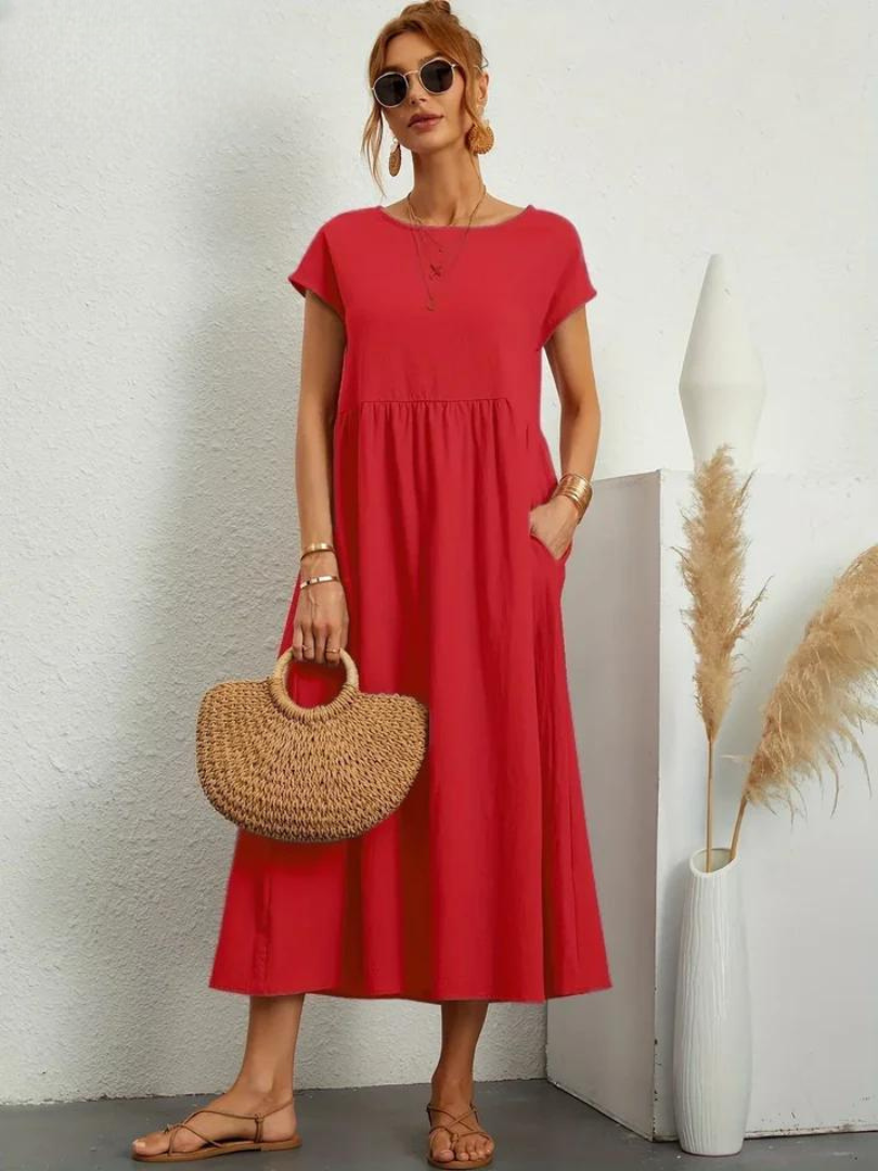 Charlene | Effortless Linen Dress
