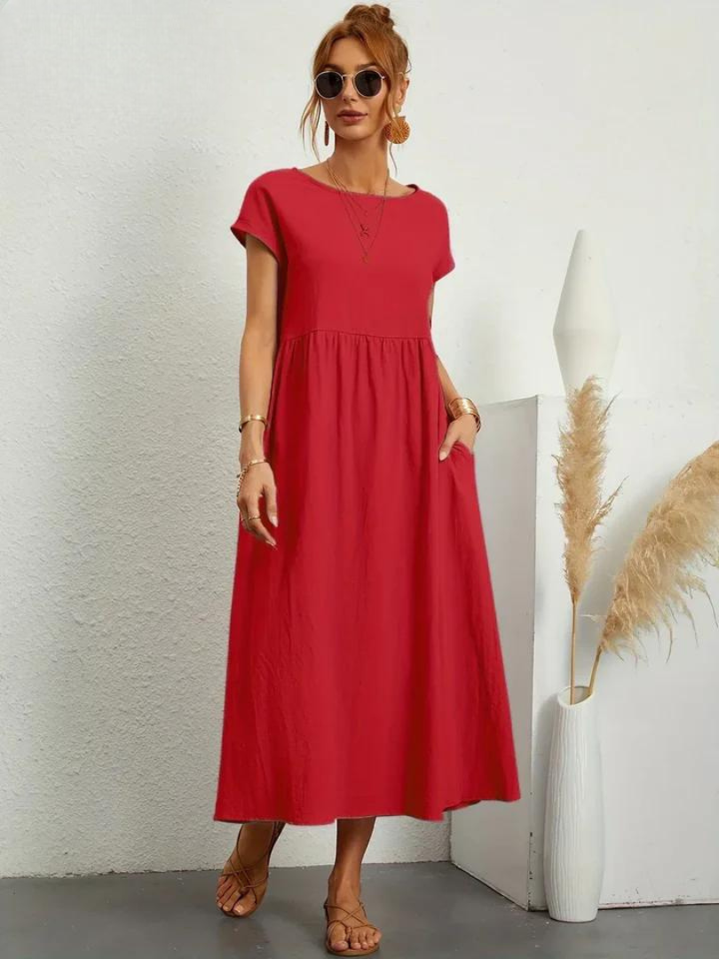 Charlene | Effortless Linen Dress