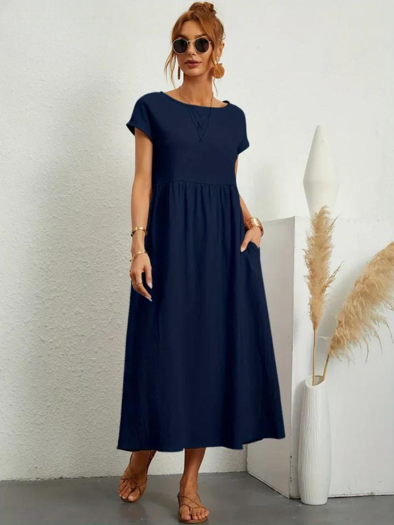 Charlene | Effortless Linen Dress