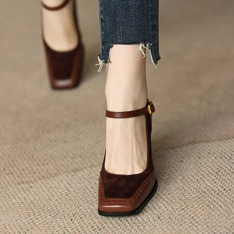 Seraphina | Timeless Leather Heels