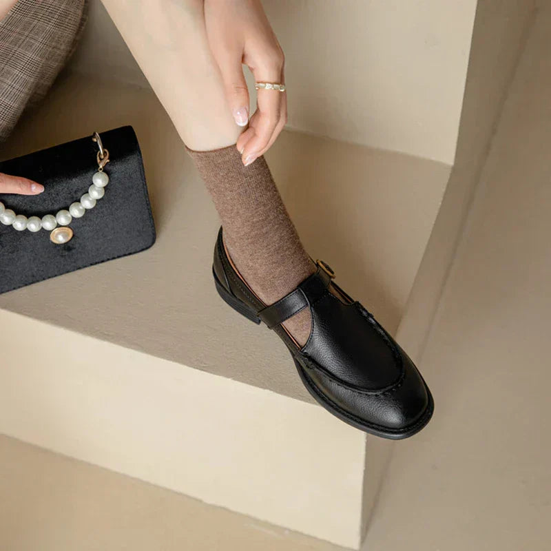 Sylvie | Vintage Leather Loafers