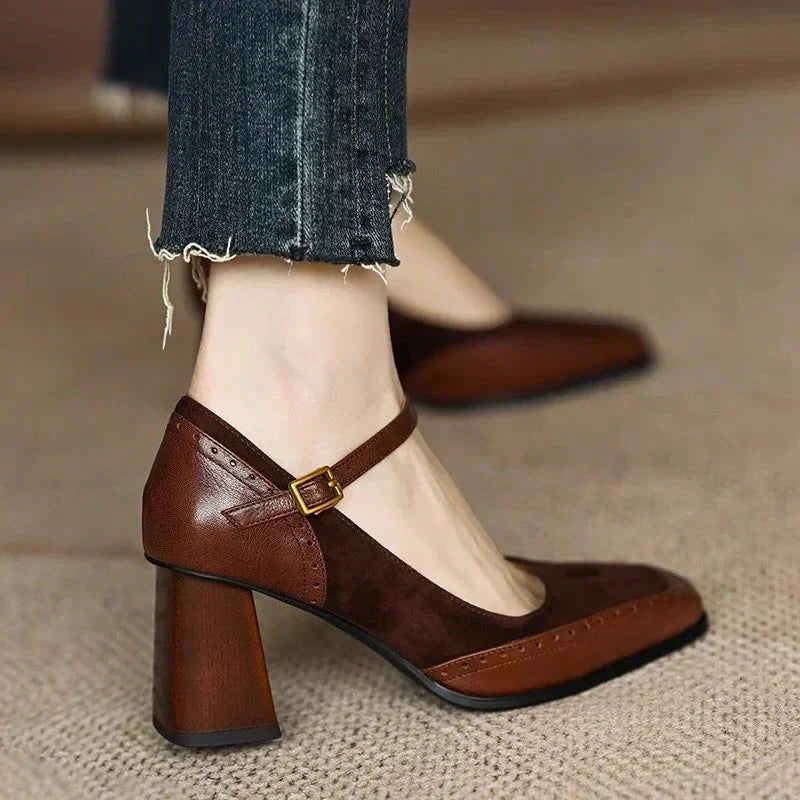 Seraphina | Timeless Leather Heels