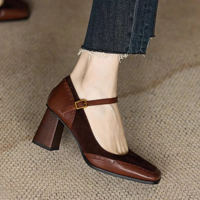 Seraphina | Timeless Leather Heels
