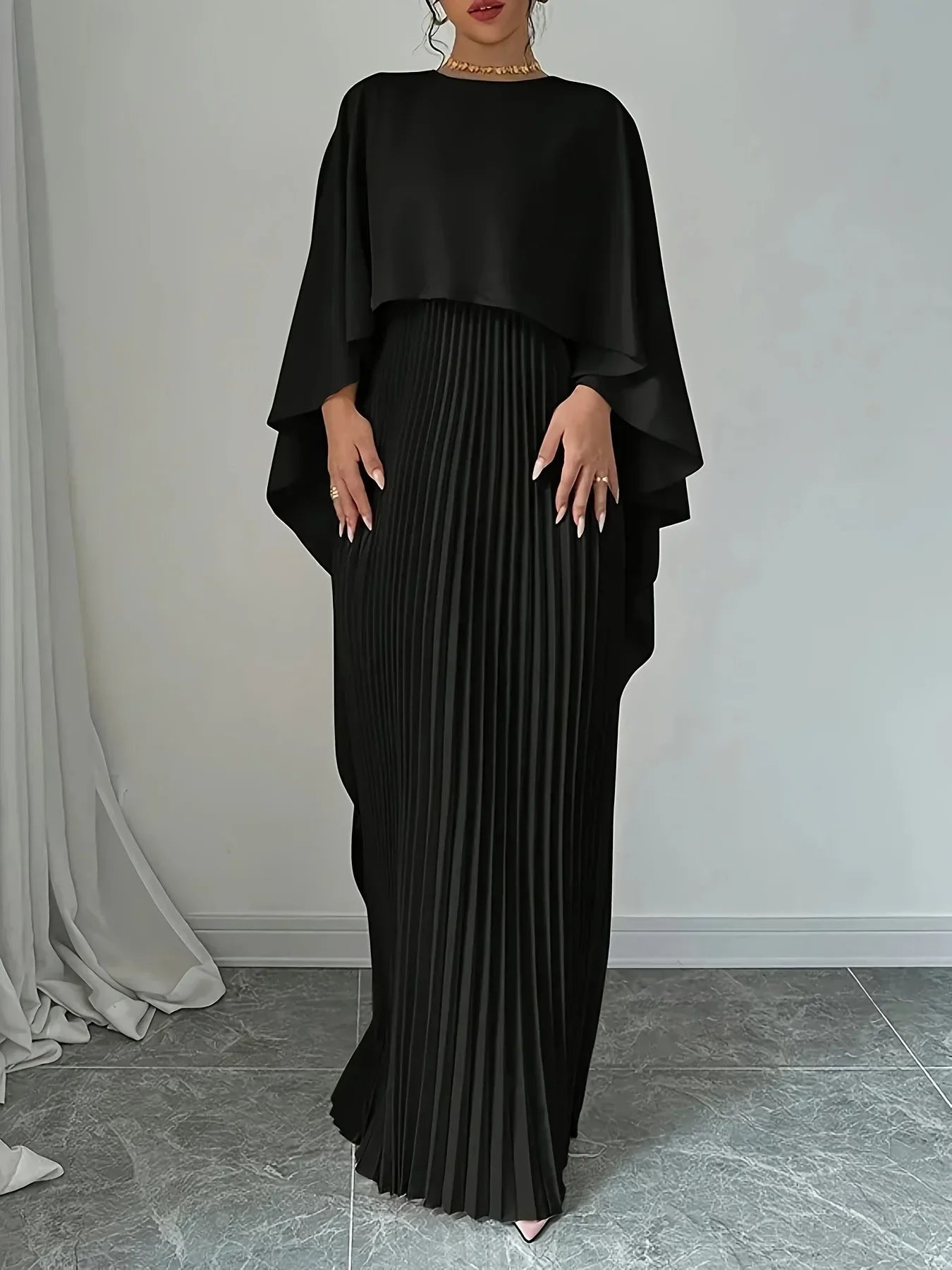Caroline | Elegant Batwing Dress