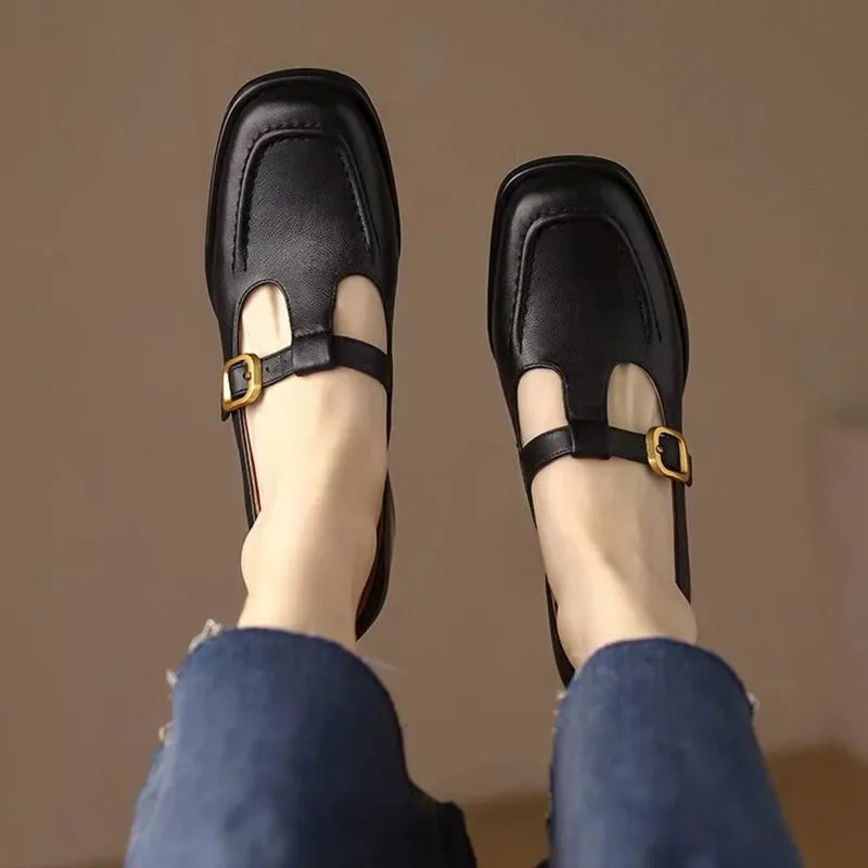 Livia | Elegant T-Bar Heels