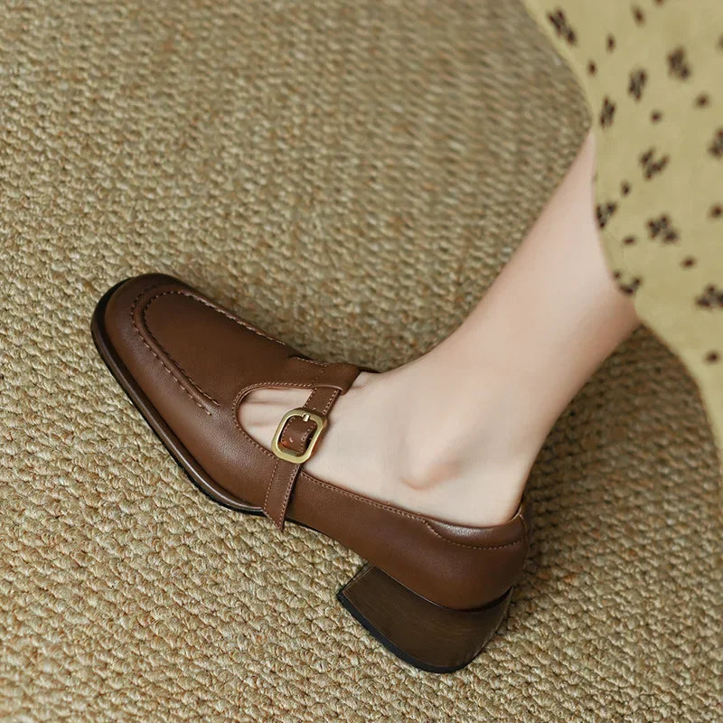 Livia | Elegant T-Bar Heels