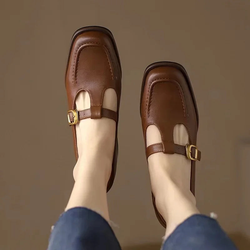 Livia | Elegant T-Bar Heels