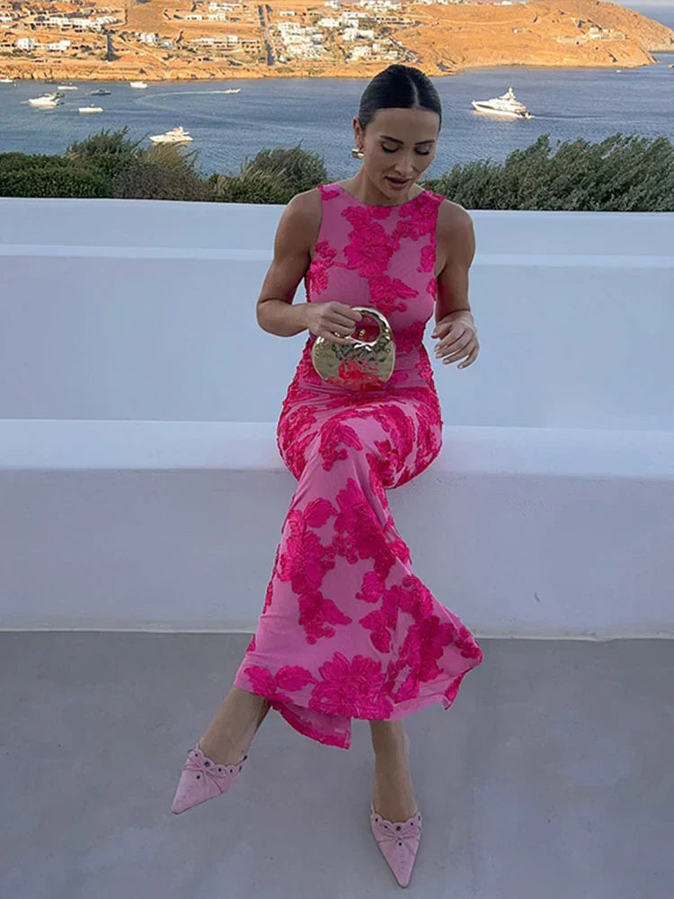 Amara | Elegant Floral Dress