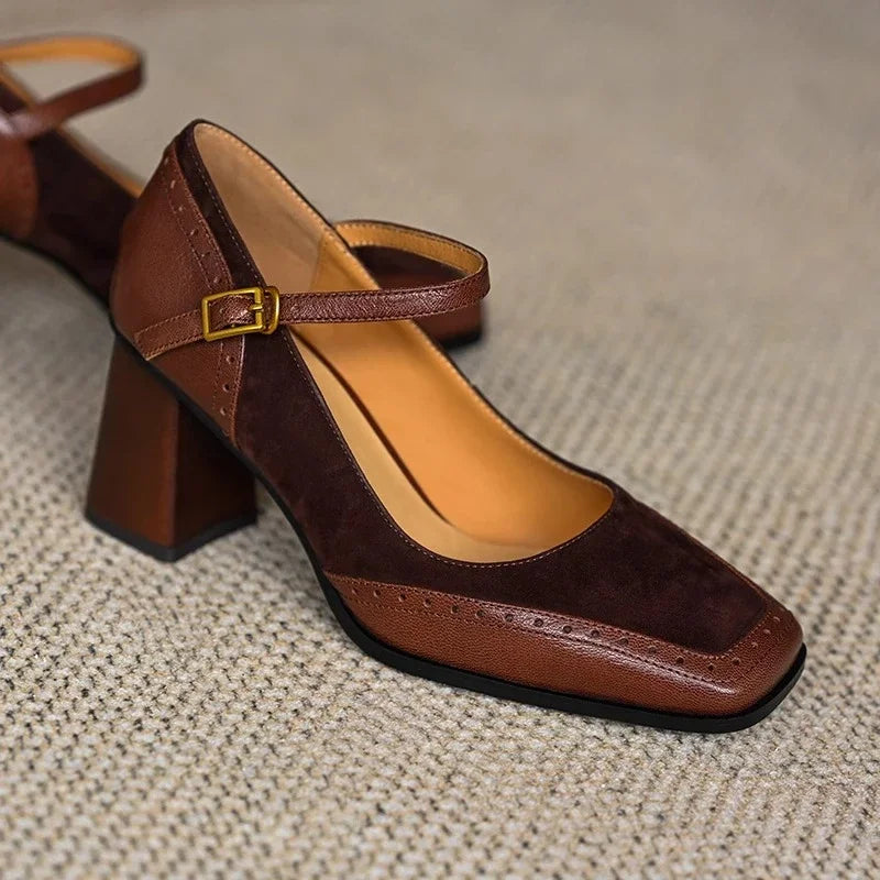 Seraphina | Timeless Leather Heels