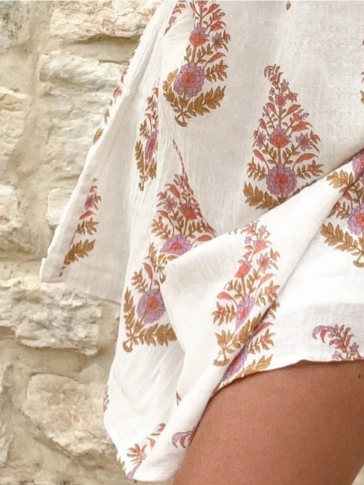 Mariselle | Floral Print Mini Dress