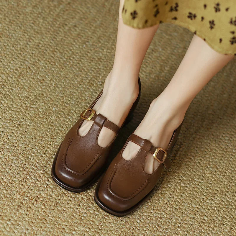 Livia | Elegant T-Bar Heels