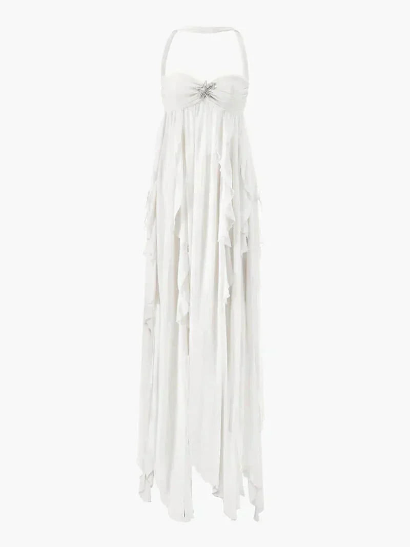 Daphne | Ruffled Maxi Dress