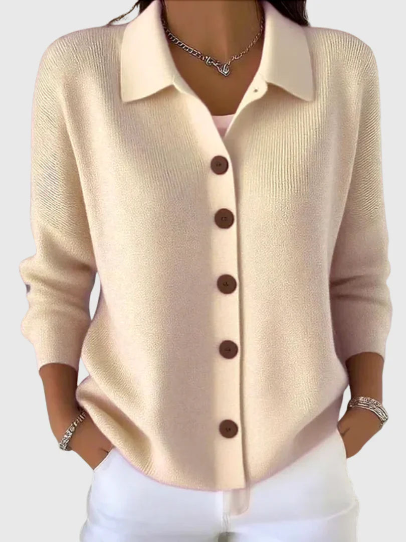 Yalina | Elegant Button-Up Blouse