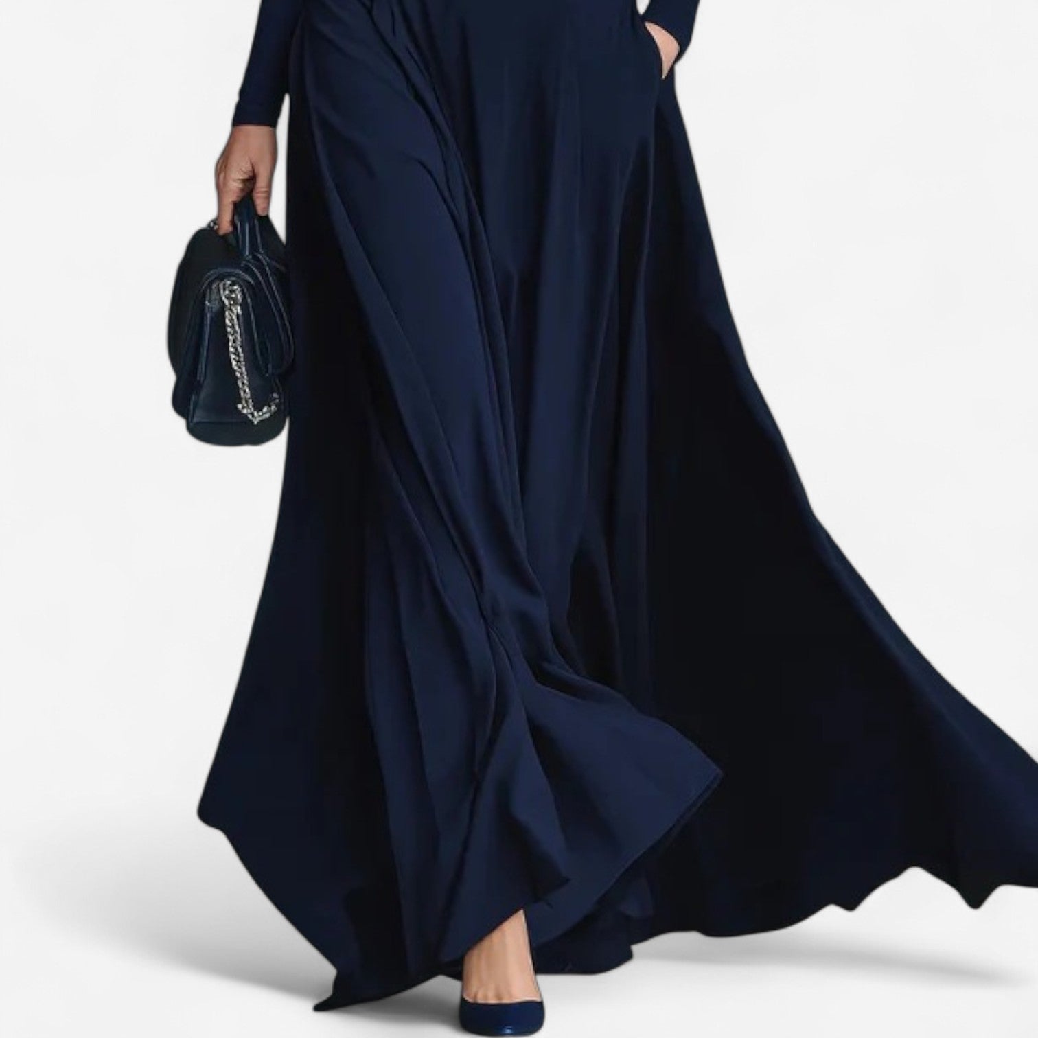 Emilia | High-Neck Maxi Dress