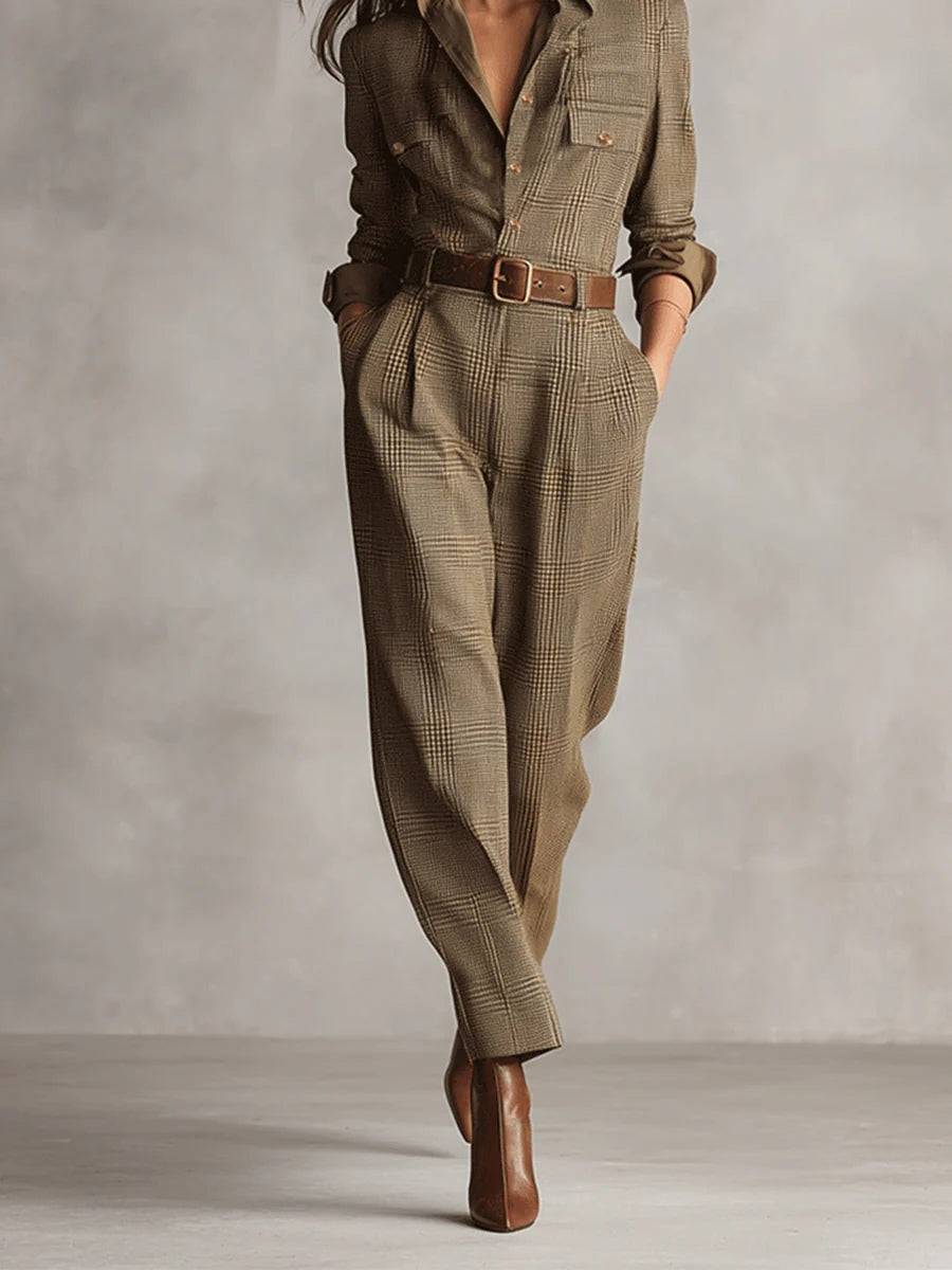 Celine | Refined Tailored Jumpsuit