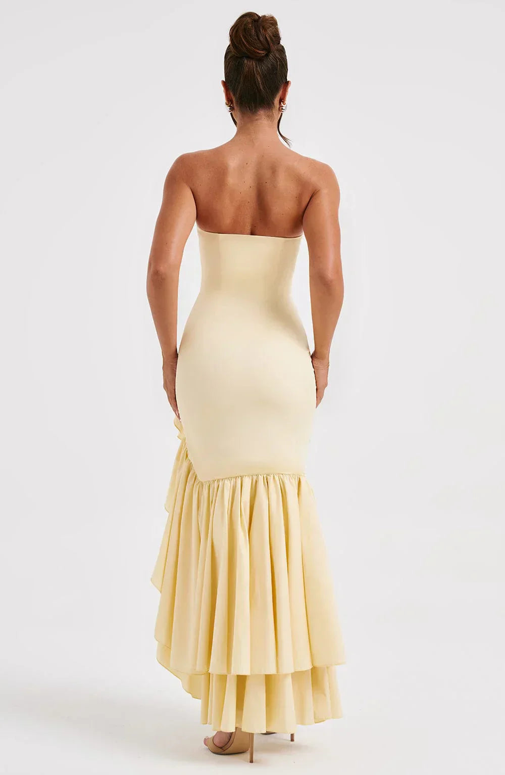 Vivienne | Sleeveless Ruffled Maxi Dress