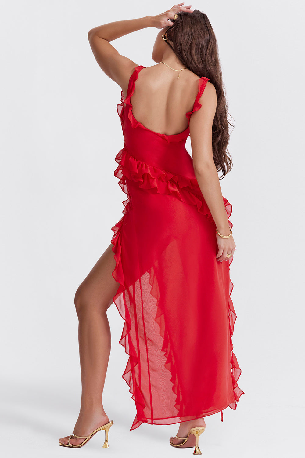 Dahlia | Refined Ruffle Slip Dress
