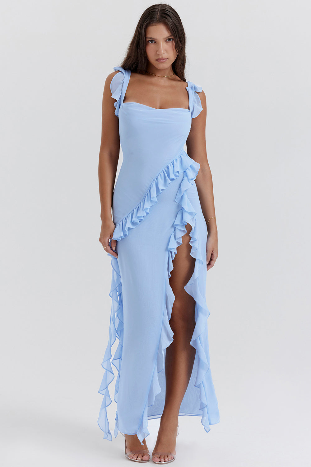 Dahlia | Refined Ruffle Slip Dress