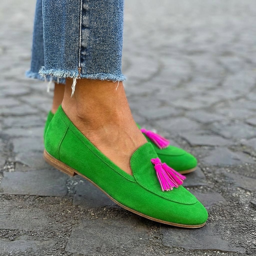 Mira | Elegant Tassel Loafers