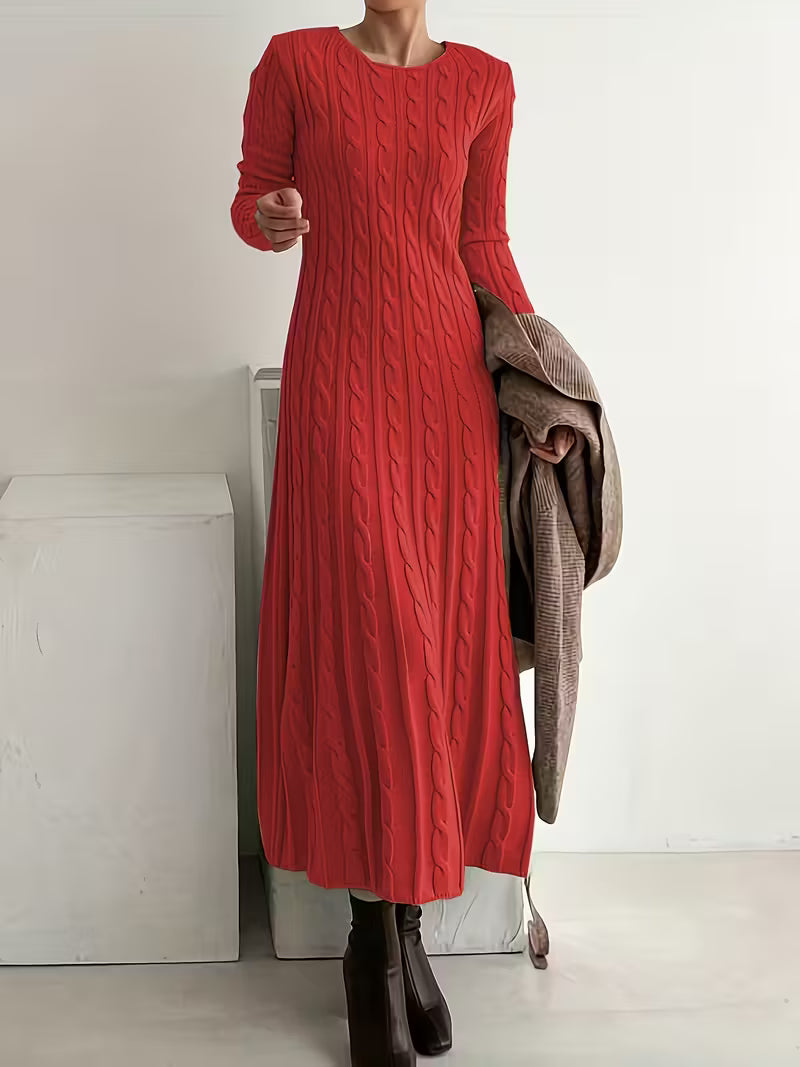 Vivienne | Refined Knit Maxi Dress